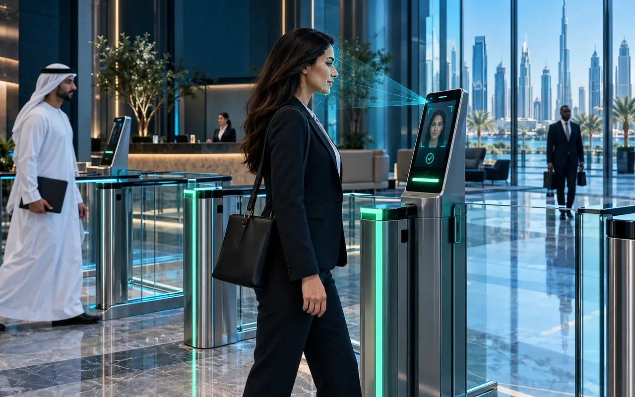 Face recognition for enterprise access control and workplace security
