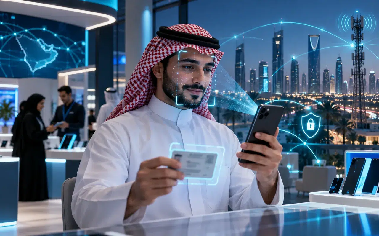 Mobile face verification for telecommunications customer activation